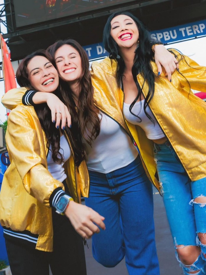 Masayu Anastasia Kebersamaan Masayu Anastasia, Asri Welas dan Wulan Guritno