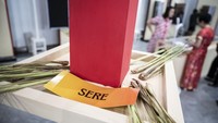 Rempah-rempah ditampilkan dalam pameran. Selain itu, replika kapal dagang dan keramik Tiongkok kuno menjadi daya tarik utama pameran Jalur Sutra Maritim di Semarang, menggambarkan masa keemasan perdagangan laut abad ke-15. Foto: ANTARA FOTO/Aprillio Akbar