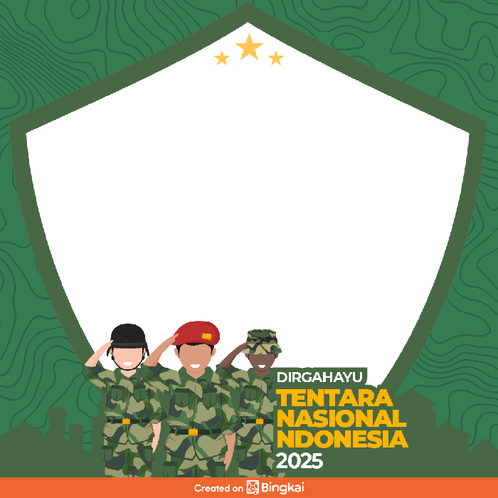 Twibbon HUT TNI 2025