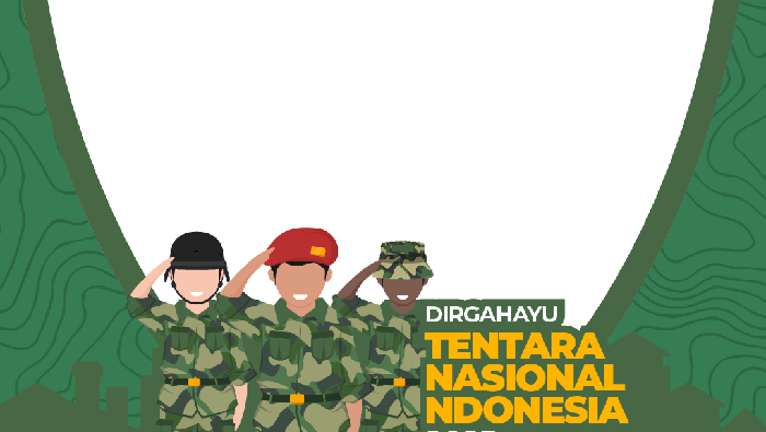 Twibbon HUT TNI 2025