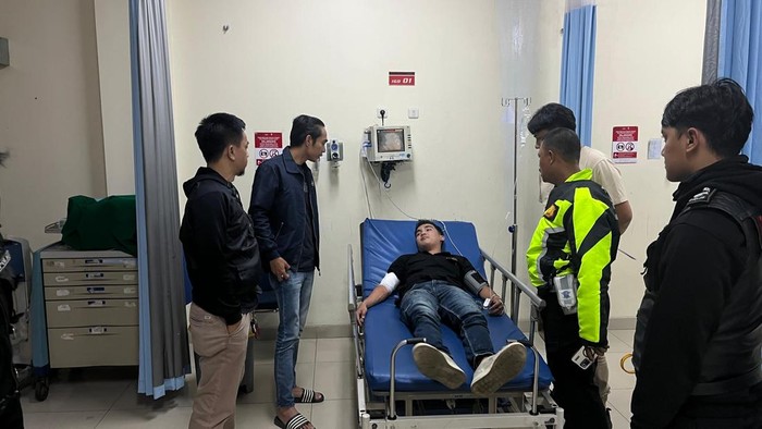 Anggota Polri terluka akibat sabetan senjata tajam saat cegah tawuran di Bogor