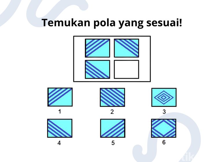 Cuma Si Jenius yang Bisa Temukan Pola yang Tepat di Gambar Ini, Berani Coba?