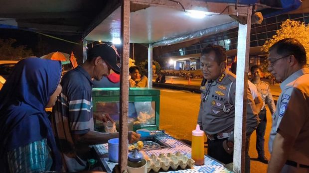 Drag Bike Sesi V Polda Riau kembali digelar, bawa pesan safety racing dan no street race, Sabtu (4/10/2025) malam.
