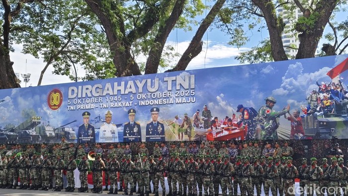 HUT ke-80 TNI di Medan