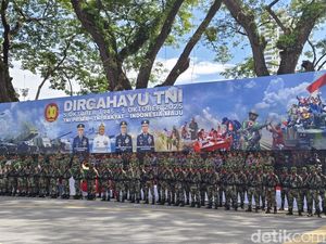 Acara Puncak HUT ke-80 TNI, Jalan Sekitar Lapangan Merdeka Medan Ditutup