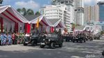 Kemeriahan HUT TNI ke-80 di Lapangan Merdeka Medan