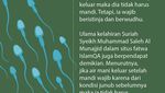Apa yang Harus Dilakukan Jika Keluar Mani Setelah Mandi Wajib?