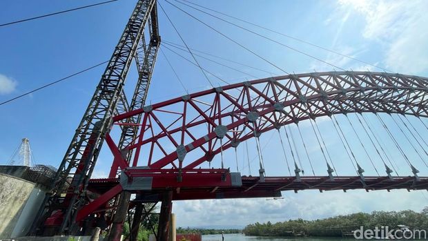 Jembatan Pelengkung Sodongkopo Nusawiru Pangandaran.