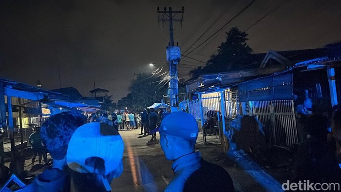 Kondisi terkini di lokasi bentrok di Medan Denai. (Foto: Finta Rahyuni/detikSumut)