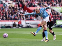 Hasil Brentford vs Manchester City: The Citizens Menang 1-0