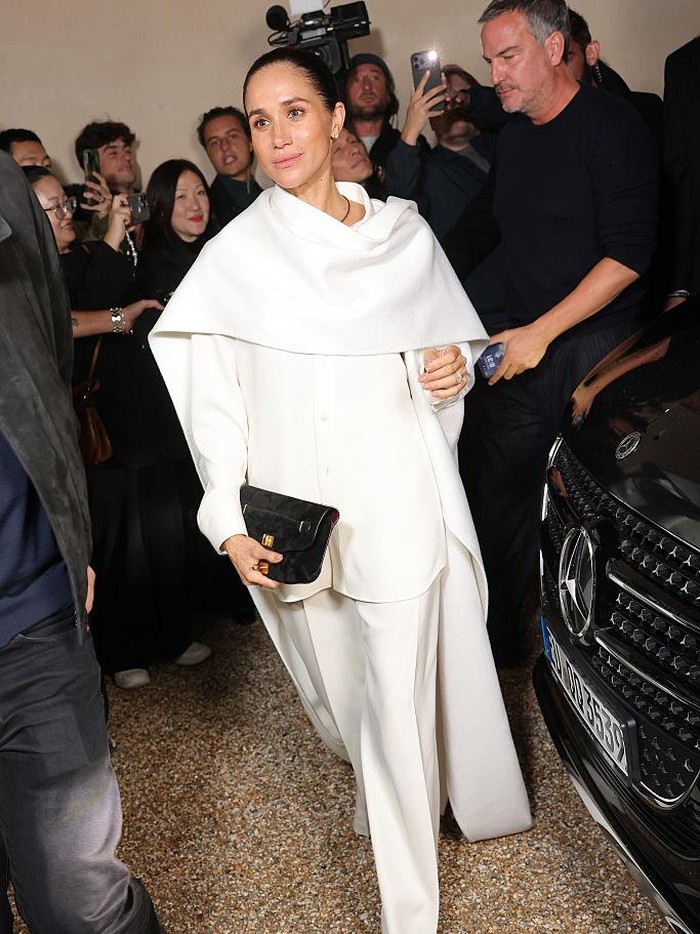 Meghan Markle di Paris Fashion Week (Photo by Vanni Bassetti/Getty Images for Balenciaga)