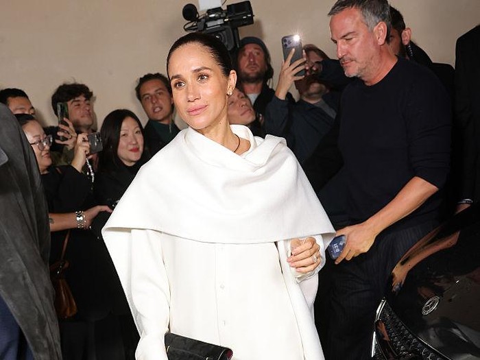 Meghan Markle di Paris Fashion Week (Photo by Vanni Bassetti/Getty Images for Balenciaga)