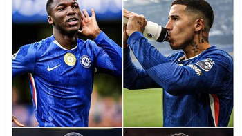 Semalam, deretan pemain termahal di Liga Inggris tampil berbarengan. Foto: X.com