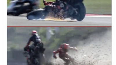 Marc Marquez Crash di Mandalika, Netizen: Kutukan Belum Berakhir