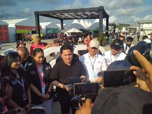 Erick Thohir Klaim Penonton MotoGP Mandalika 2025 Capai 140 Ribu