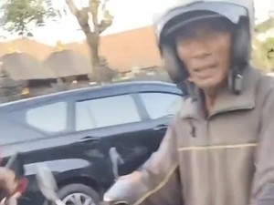 Viral Pemotor di Badung Tak Terima Ditilang hingga Cekcok dengan Polisi