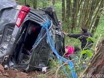 Fakta-fakta Innova Terjun ke Jurang Pacet Mojokerto Tewaskan 2 Orang