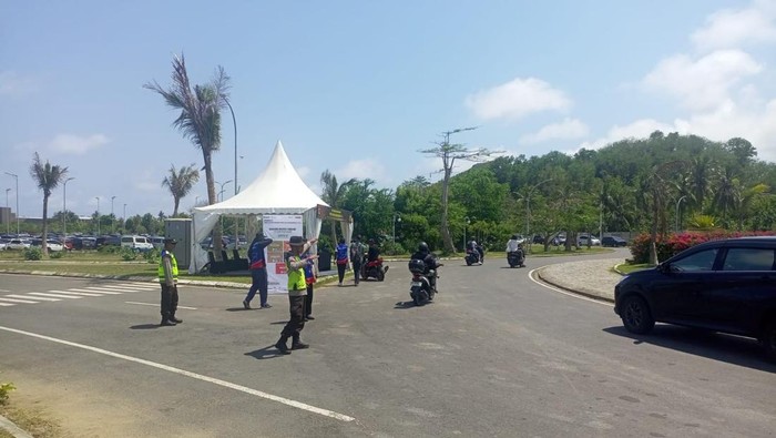 Pengamanan MotoGP Mandalika 2025. (Dok. ist)