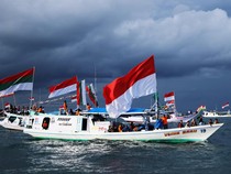 Pesta Nelayan Meriahkan Laut Mamuju, Warga Rayakan Rasa Syukur