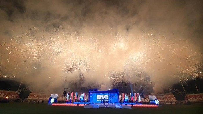 Pembukaan Pornas Kopri di Sumatera Selatan di Jakabaring Sport City (JSC) Palembang