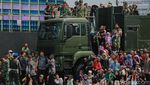 Ribuan Warga Padati Monas, Antusias Rayakan HUT ke-80 TNI
