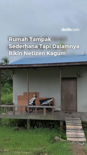 Video: Intip Rumah Panggung 5x7 M yang Bikin Warganet Takjub