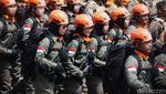 Semangat Pasukan Nonmiliter Warnai Defile HUT TNI ke-80 di Monas