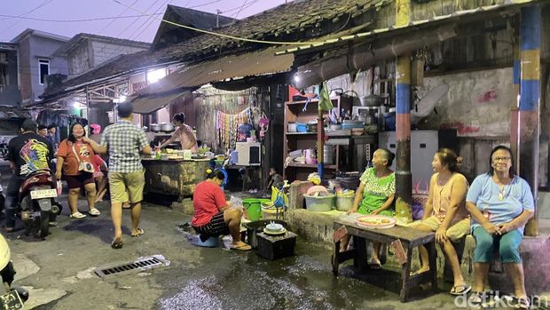 Suasana Kampung Kulitan yang merupakan jejak pengusaha kulit kaya raya di Semarang di era kolonial. Foto diambil Sambu (4/10/2025).