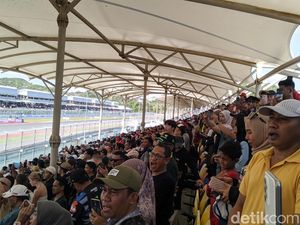 Kala Indonesia Raya Berkumandang Jelang Balapan MotoGP Mandalika