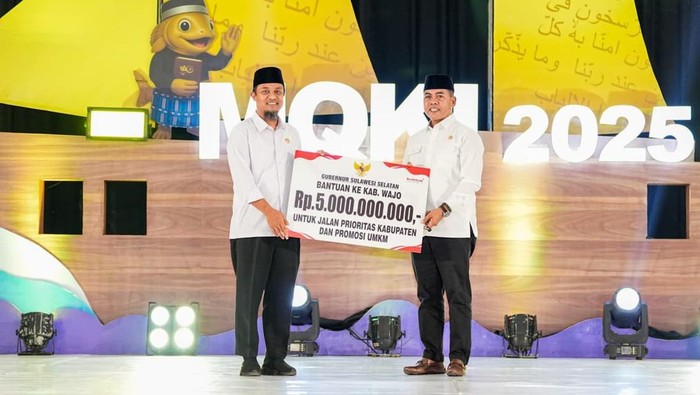 Gubernur Sulawesi Selatan (Sulsel) Andi Sudirman Sulaiman menegaskan komitmennya untuk memperkuat pembangunan infrastruktur di Kabupaten Wajo.