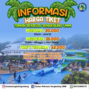 Area Permainan di Taman Rekreasi Sengkaling