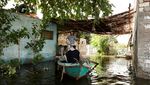 Banjir Rendam Delta Nil, Warga Mesir Bertahan di Tengah Kenaikan Air Sungai