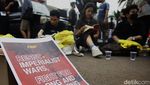 BEM UI Gelar Aksi di Depan DPR, Kritik Kebijakan Tak Pro Rakyat