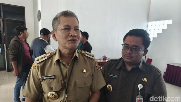 Bupati Wonogiri Setyo Sukarno, saat ditemui di Kantor Bupati Wonogiri, Senin (16/10/2025).