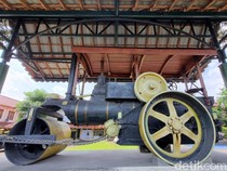 Melihat Stoomwals Jadul di Bantul, Diimpor Hindia Belanda Tahun 1890-an
