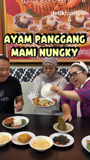 Video: Lezatnya Ayam Panggang di Restoran Nunung dan Vicky Prasetyo