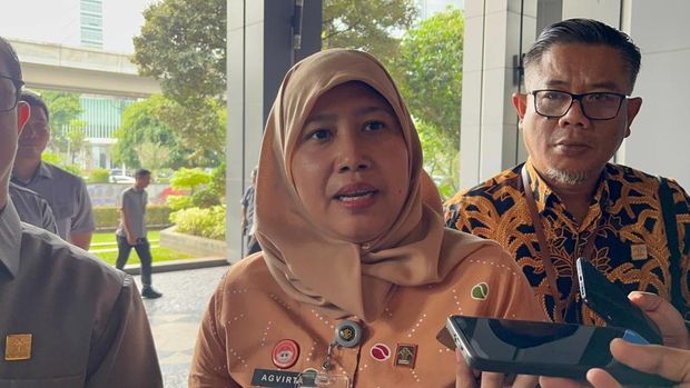 Direktur Otoritas Pusat dan Hukum Internasional Ditjen Administrasi Hukum Umum Kementerian Hukum (Kemenkum), Agvirta Armilia Sativa (Kurniawan/detikcom)