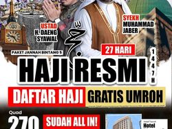 Haji Resmi Tanpa Antri 2026: Langsung Berangkat Bersama Syekh Muhammad Jaber