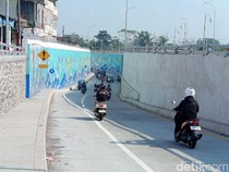 Viral Video Tawuran Bersajam di Flyover Canguk Magelang