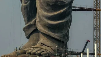 Patung Terbesar di Dunia, Patung Persatuan di India, Empat Kali Lebih Tinggi dari Patung Liberty Foto: Boredpanda