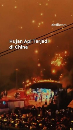 Video: Hujan Api Terjang China