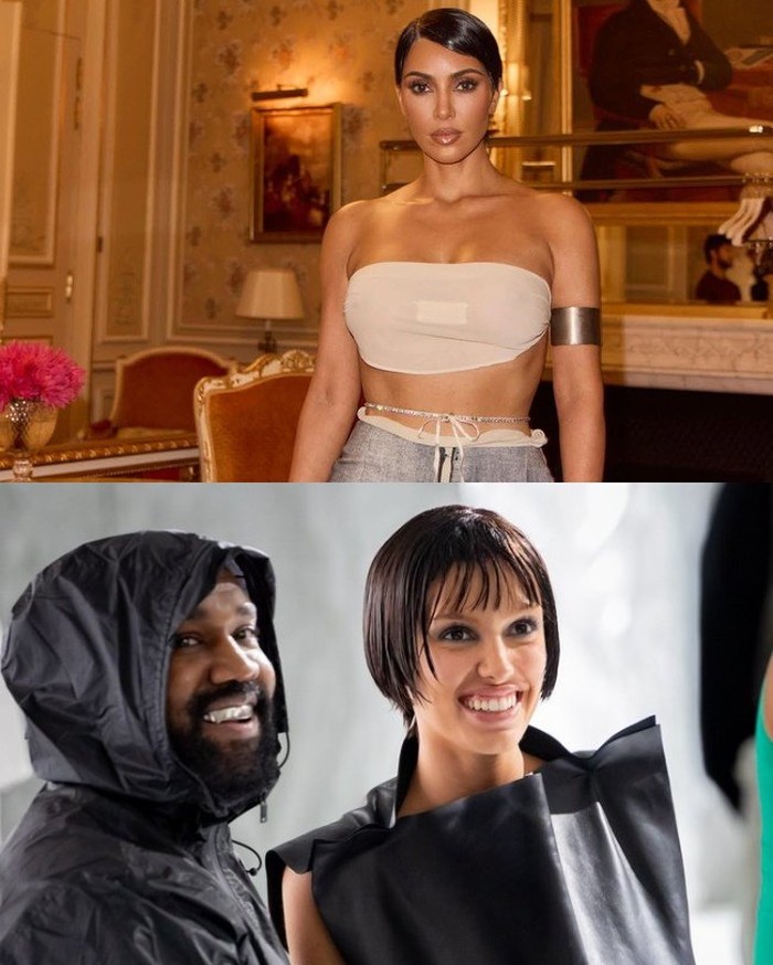 Kim Kardashian, Kanye West, Bianca Censori