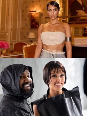 Kim Kardashian Potong Rambut, Makin Mirip Istri Kanye West