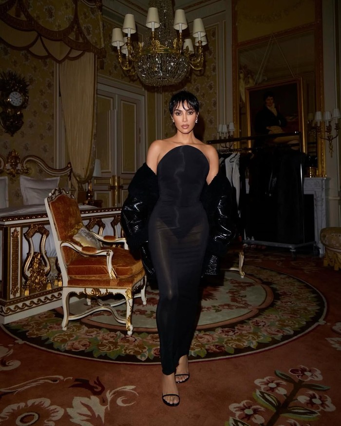Kim Kardashian Rambut Pixie
