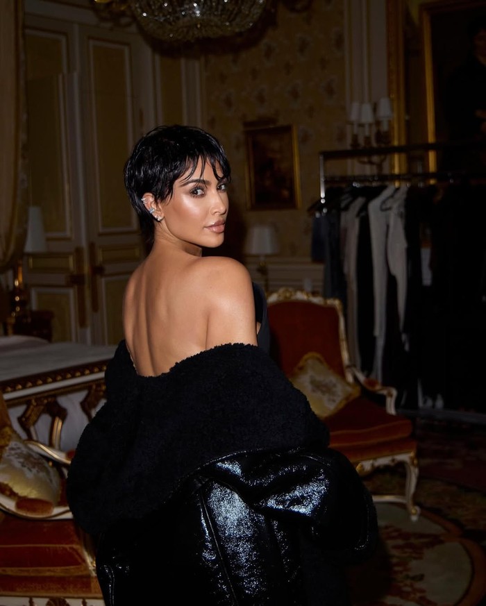 Kim Kardashian Rambut Pixie