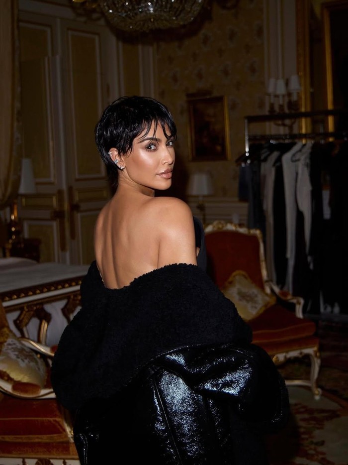 Kim Kardashian Rambut Pixie