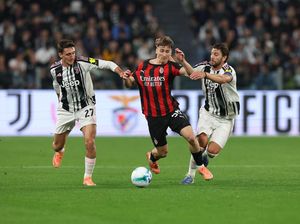 Penalti Pulisic Meleset, Juventus Vs AC Milan Tanpa Pemenang
