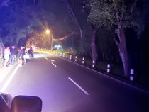 Duduk di Tengah Jalan, Warga Panjatan Kulon Progo Tewas Tertabrak Tiger