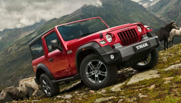 Mahindra Thar 3 Pintu 2025.