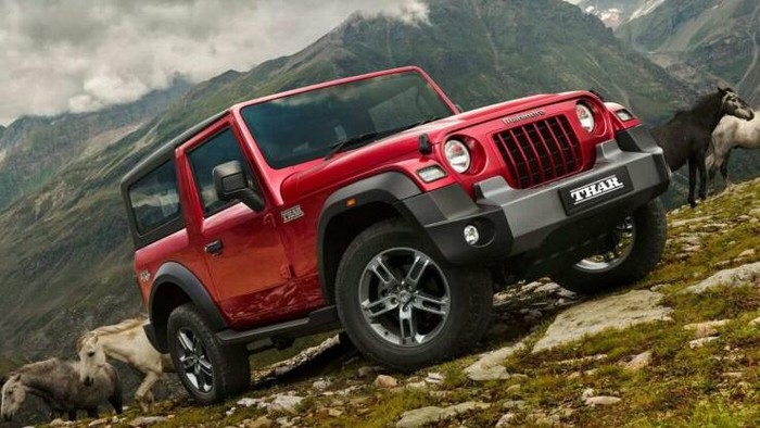 Mahindra Thar 3 Pintu 2025.